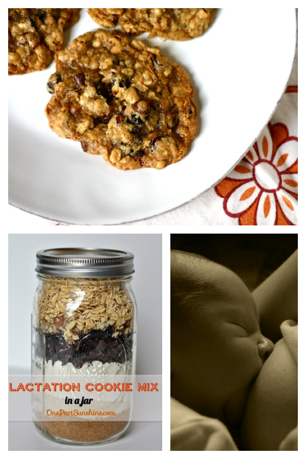 Lactation Cookie Mix in a Jar - perfect gift for nursing moms | OnePartSunshine.com